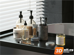 Bathroom accessories Skp Files
